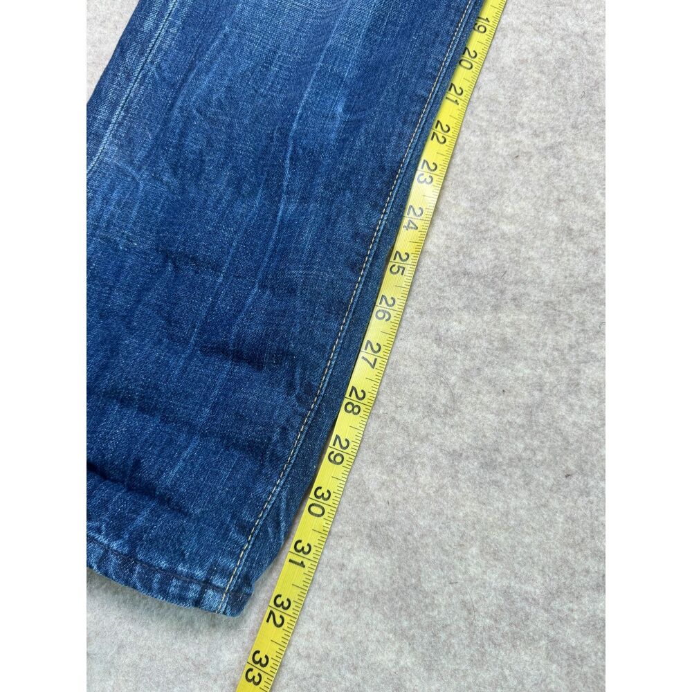 J.Crew Vintage Slim Jeans Womens 27 Distressed Dark Wash Denim Boyfriend Cotton - Picture 8 of 11